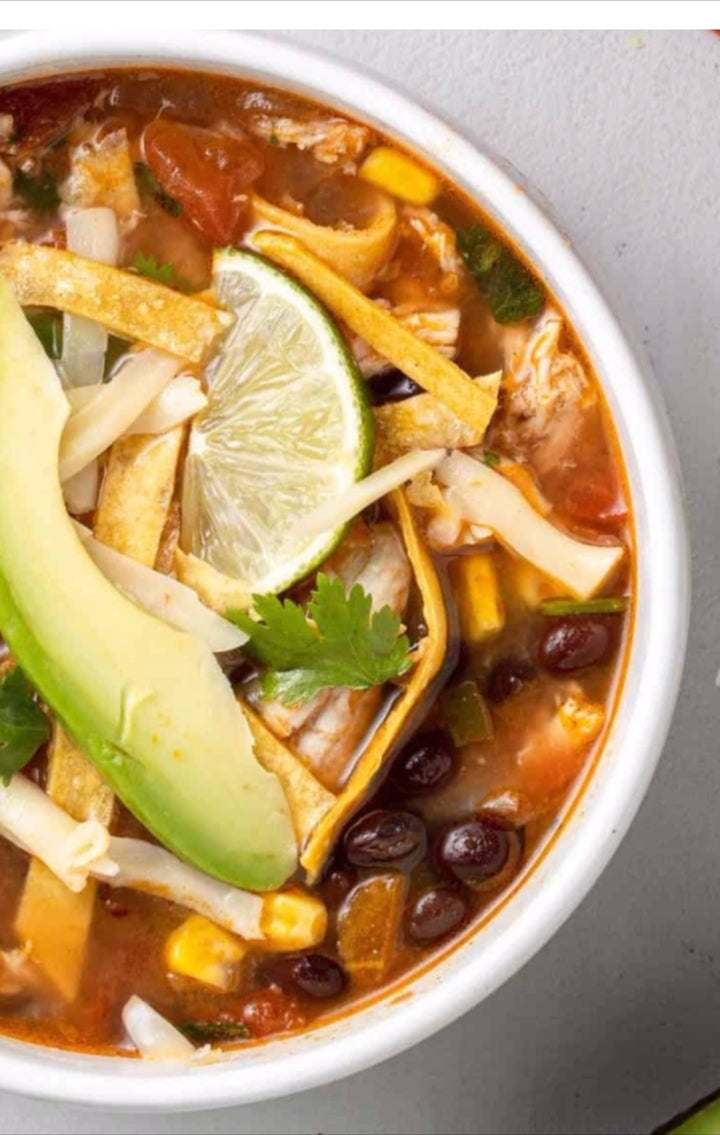 Save Your Life Chicken Tortilla Soup